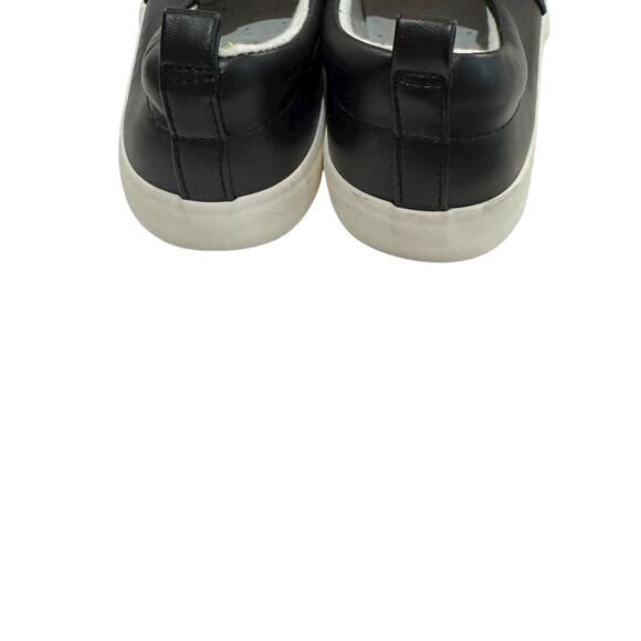 New Cat & Jack Big Kids Black Quilted Slip-on Sneakers Size 5 - Picture 5 of 6